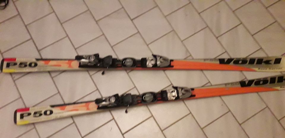 Race Carver Ski Völkl P50, 178 Länge, Radius 18,5m Marker Bindung in Kevelaer