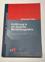 Erben Johannes Einführung  in die deutsche Wortbildungslehre Bayern - Schwabach Vorschau