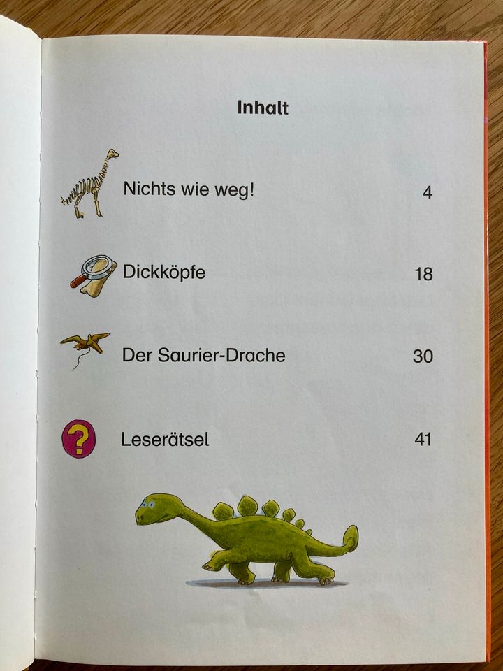 Leserabe 1. Klasse Dinosaurier Geschichten, Ravensburger, 1. Lese in Wittnau