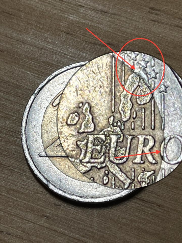 2 Euro Münze Frankreich 2001 Liberte Egalite Fraternite in Triebel