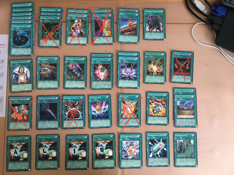 Yu-Gi-Oh - Sammelkarten in Pleystein