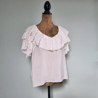 Weiße BOHO Bluse Rüschen H&M Gr. 36 Saarland - Bous Vorschau