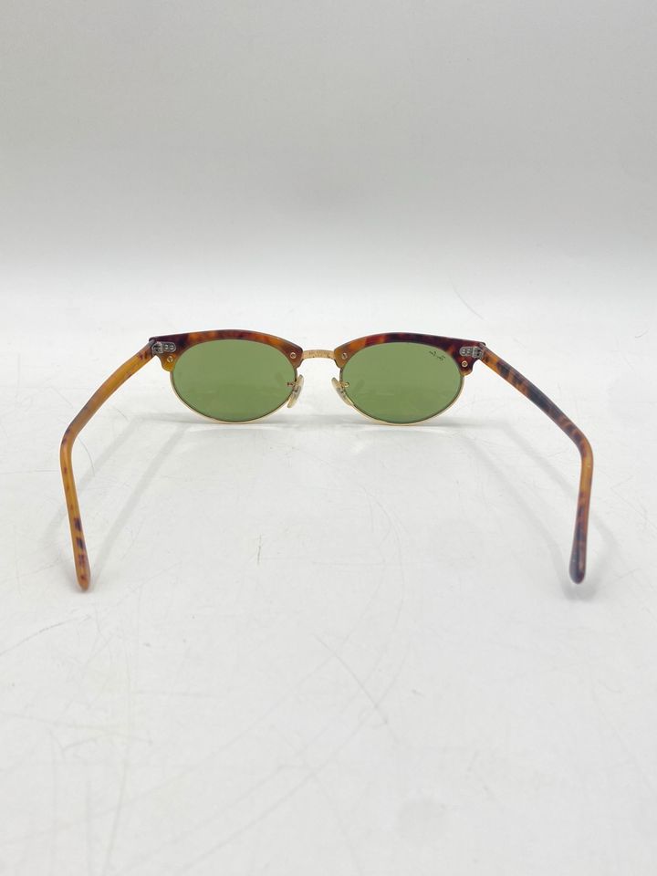 * RAY BAN CLUBMASTER OVAL W1265 SONNENBRILLE 80ER TORTOISE GOLD in Berlin