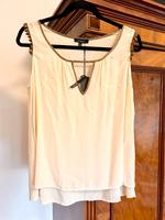 AXARA Paris Top Bluse Creme Weiß Gold Viskose 38 NEU mit Etikett Köln - Bayenthal Vorschau