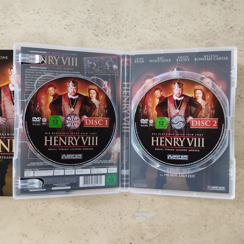 DVD King Arthur Henry VIII Henri 4 Keuzritter 5 Ironclad El Cid in Hannover