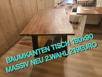 Baumkantentisch Schreibtisch Akazie 180 x 90 u beine neu 2wahl Hessen - Gießen Vorschau