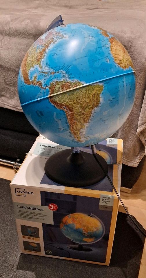 Livarno Leuchtglobus 30cm Globus doppeltes Kartenbild Erde in  Baden-Württemberg - Kornwestheim | eBay Kleinanzeigen ist jetzt  Kleinanzeigen