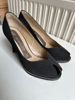 Peter Kaiser Peep Toes Pumps Schwarz 37.5 Niedersachsen - Himmelpforten Vorschau