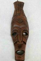 Son181 Afrikanische Afrika Götze Maske Souvenier um 1930 Belgien Wuppertal - Vohwinkel Vorschau