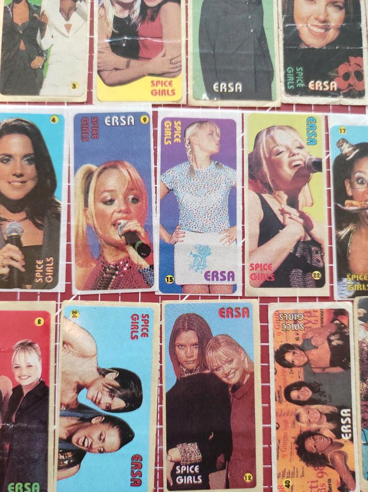 10x Ersa Spice girls Sticker Aufkleber 90er Kaugummisticker in Berlin