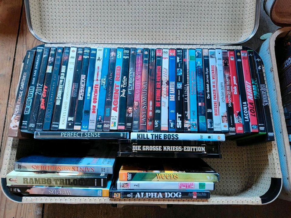 125  DVD's Filme Sammlung. Je 0,50€. in Dürrhennersdorf