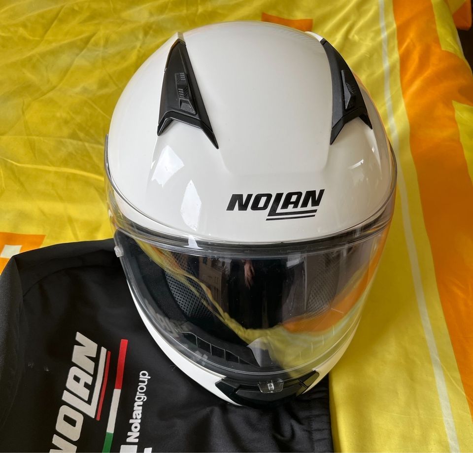 Motorrad Helm N87 Nolan XXS in Ilmtal-Weinstraße