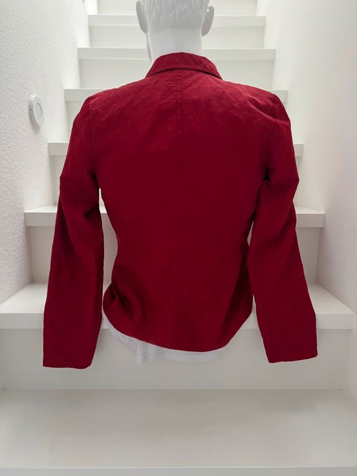 BONITA Blazer Gr. 38 rot Business Jacke edel matt glänzend in Stuttgart