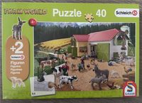 2x Schleich Puzzle „Farm World“ + 2 Figuren Nordrhein-Westfalen - Blankenheim Vorschau