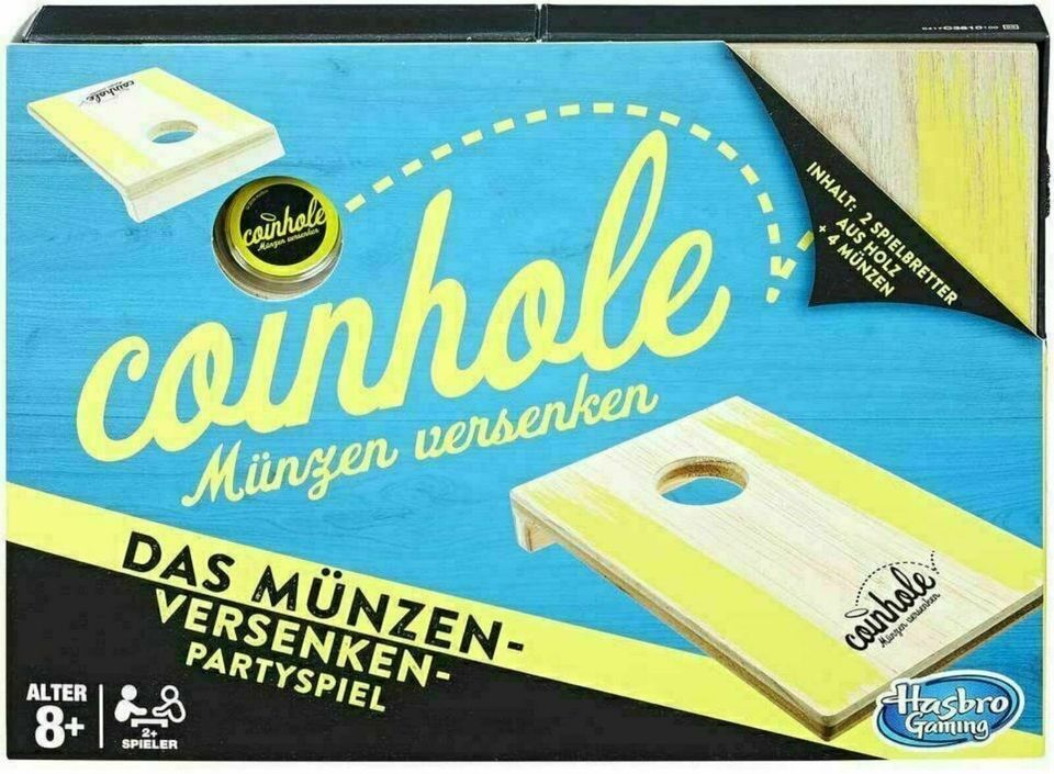 Coinhole Münzen versenken Geschicklichkeitsspiel Partyspiel in Dresden