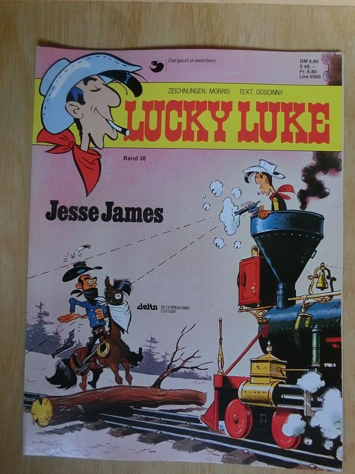 Lucky Luke 3 Exemplare in Bücken