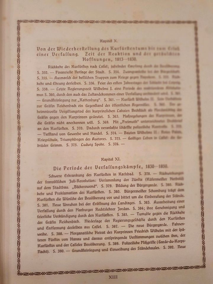 Buch der Geschichte der Reaidenzstadt Kassel in Wolfhagen 