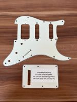 Pickguard + Backplate für Stratocaster HSS Baden-Württemberg - Mannheim Vorschau