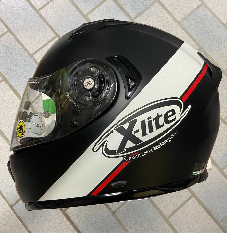 Motorradhelm, X-Lite X661 Vinty N-COM, Gr. XXL in Hof (Saale)