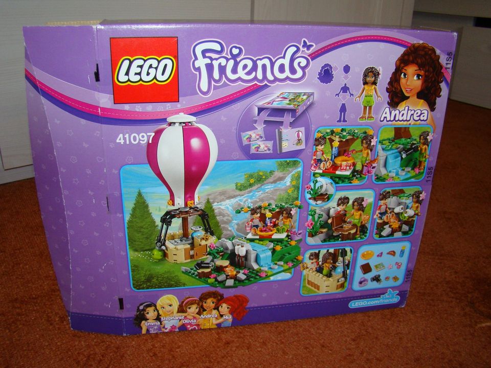 LEGO Friends 41097 Heartlake Heißluftballon, OVP, vollständig in Süderbrarup