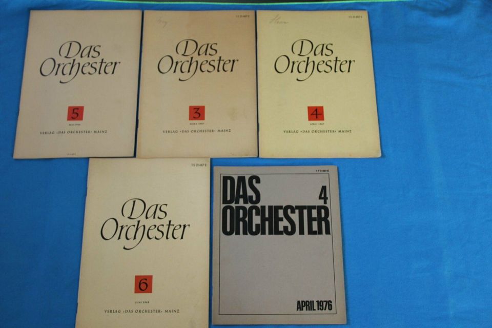DAS ORCHESTER - Zeitschrift für deutsche Orchesterkultur , Mainz in Grevenbroich