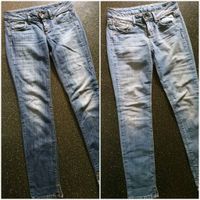 *BENETTON* Jeans W26 L30 Hose XS S Röhre Skinny Slim Blau Damen Essen - Essen-Kray Vorschau