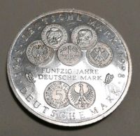 Münze "10 DM Silbermünze 1998 F / Fünfzig Jahre Deutsche Mark" Hessen - Feldatal Vorschau