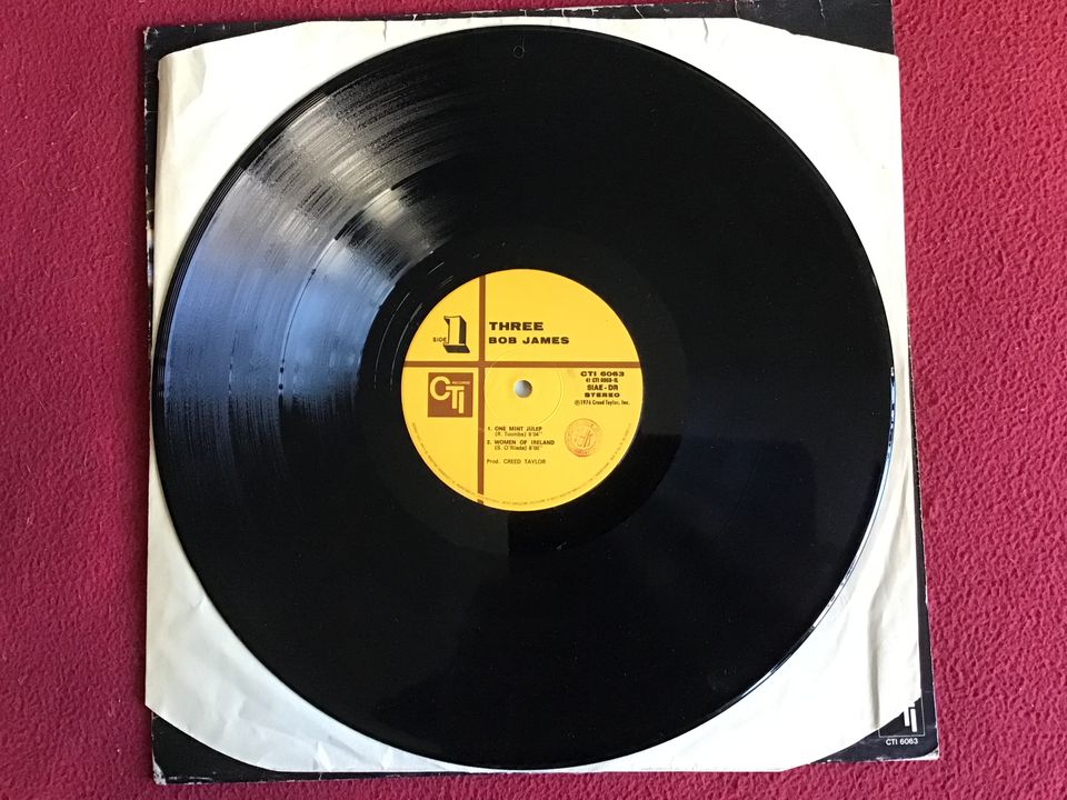 Vinyl LP Bob James ‎– Three (Guest: Grover Washington, Jr.) in Dortmund