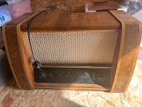 Vintage Radio Nostalgie alt Holz Bayern - Marktoberdorf Vorschau