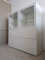 Ikea Besta Kommode Vitrine Sideboard Hochglanz mit Glasplatte Wandsbek - Hamburg Tonndorf Vorschau