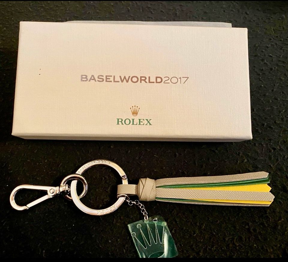 Original Rolex Baselworld 2017 Schlüsselanhänger NEU & UNBENUTZT in Hintertiefenbach