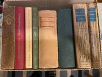 Bücher Antik Romane 8 Stück Kiste 9 Malpass Freytag usw Nordrhein-Westfalen - Düren Vorschau