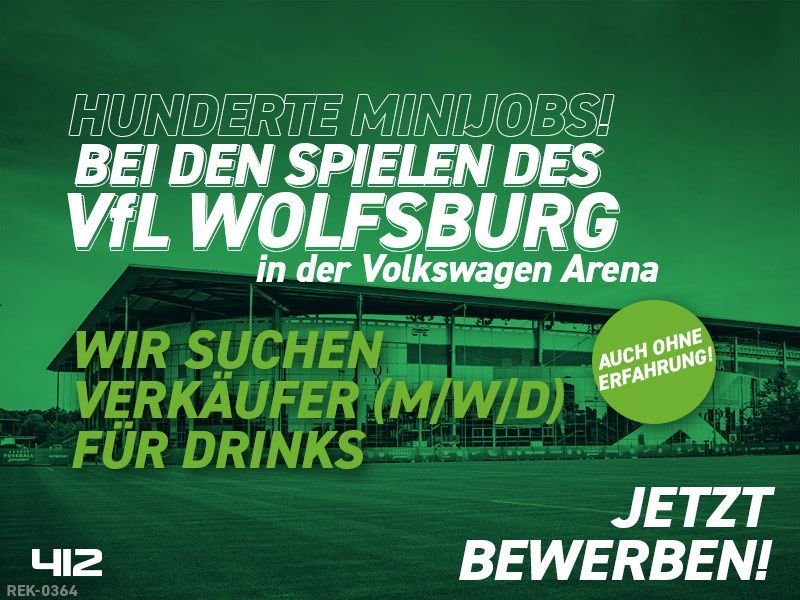 Verkäufer (m/w/d) für Drinks beim VfL Wolfsburg! in Braunschweig