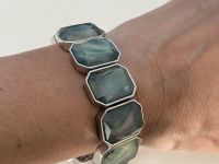 NEU! Jade & Jasper Armband hellblau / grau / schimmernd Niedersachsen - Delmenhorst Vorschau