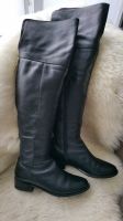 Dune London Damen Overknees Stiefel Gr.39-40 Leder Schwarz NP300€ Nordrhein-Westfalen - Jülich Vorschau