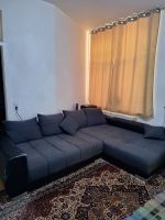 Couch im grau und schwarz zu verschenken Berlin - Lichtenberg Vorschau