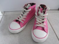 schöne Chucks / Stoffschuhe / Sneaker in pink - Gr. 31 wie Neu Rheinland-Pfalz - Wöllstein Vorschau