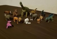 13 Tier-Spielfiguren Löwe Bären Pferd Hund Dinosaurier Schleich Thüringen - Bleicherode Vorschau