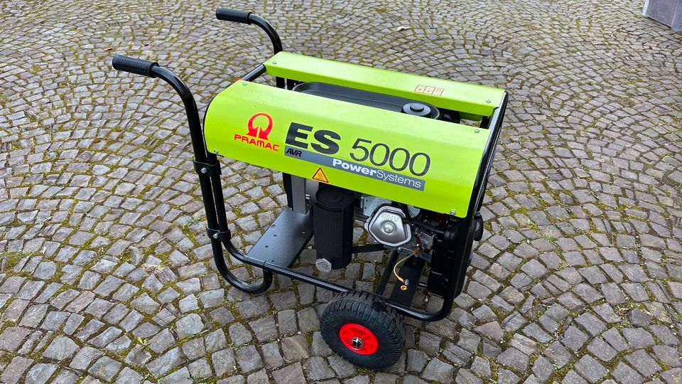 PRAMAG ES 5000 mit Räder Stromerzeuger Notstromgenerator in Kirchhundem