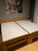 Bett aus Holz mit neuer Matratze und Lattenrost Bayern - Fürth Vorschau