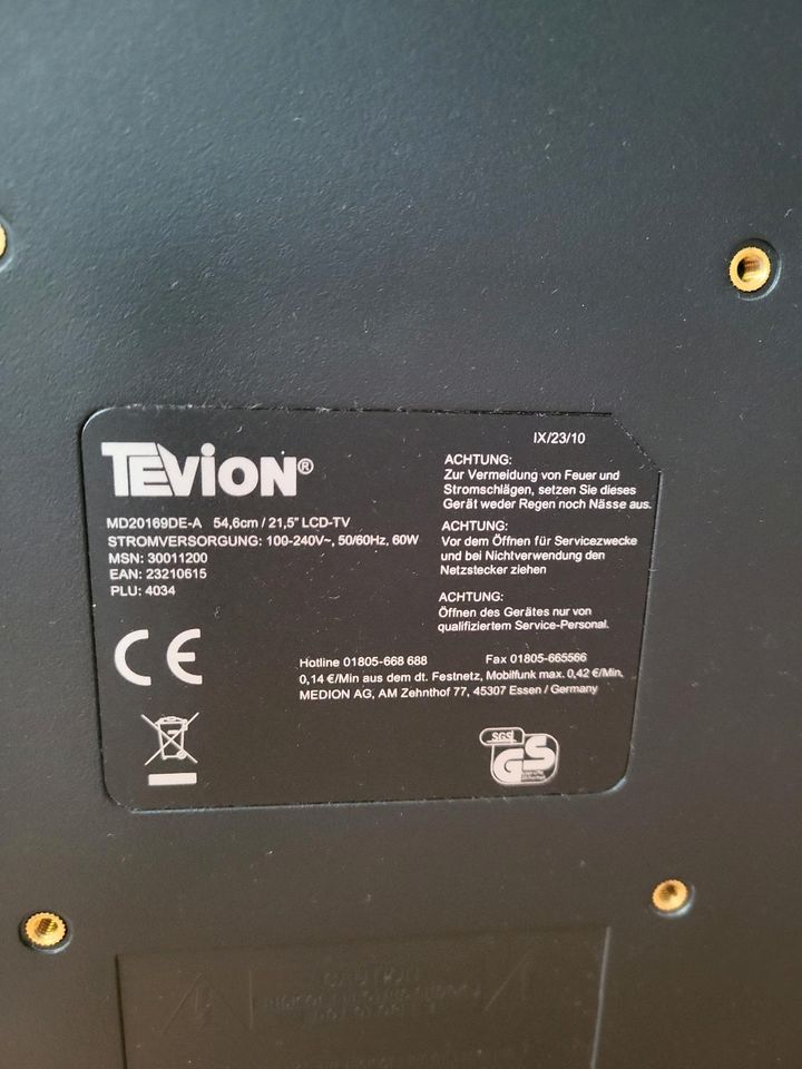 Fernseher von Tevion in Pfullendorf