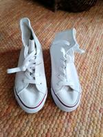 halbhohe Sneaker in weiß, Gr 38 Hessen - Wiesbaden Vorschau