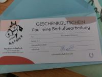 Barhufbearbeitung Gutschein über 40 Euro Niedersachsen - Wildeshausen Vorschau
