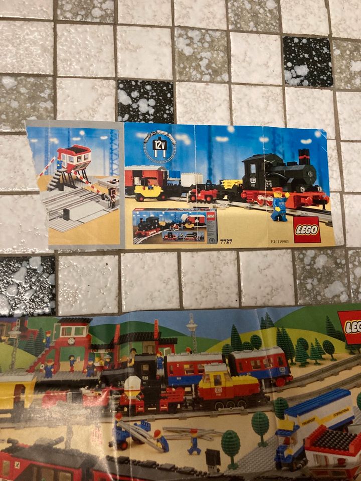 Lego Eisenbahn Prospekte 1979 in Ennigerloh