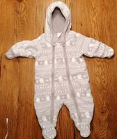 H&M Fleece Overall Anzug Einteiler Baby Winter 56 Bayern - Essenbach Vorschau