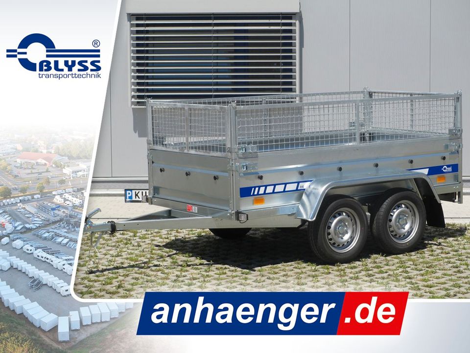 NEU PKW Anhänger Blyss 243x121x79cm Anhänger 750kg zGG in Seesen