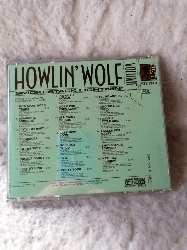 Howlin' Wolf  Smokestack lightnin' Volume 1 in Oelixdorf