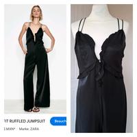 Neu Zara Jumpsuit L 38/40 schwarz Overall Cut out Nordrhein-Westfalen - Kerpen Vorschau