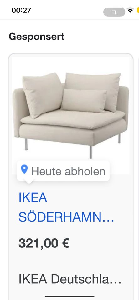 IKEA Söderhahmn Sessel in Gießen