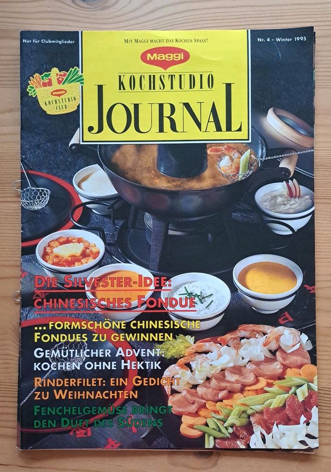 5 Maggi Kochstudio Journal Rezepte Hefte in Wittorf